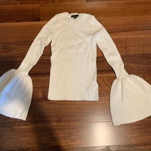Bell sleeve sweater